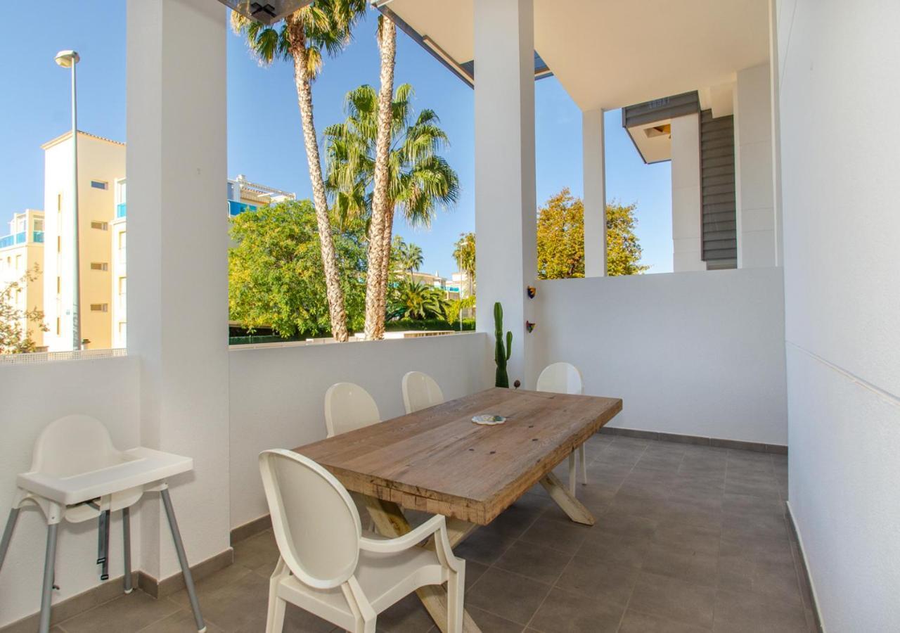 Apartamento Victoria Playa III Con Una Gran Terraza 德尼亚 外观 照片